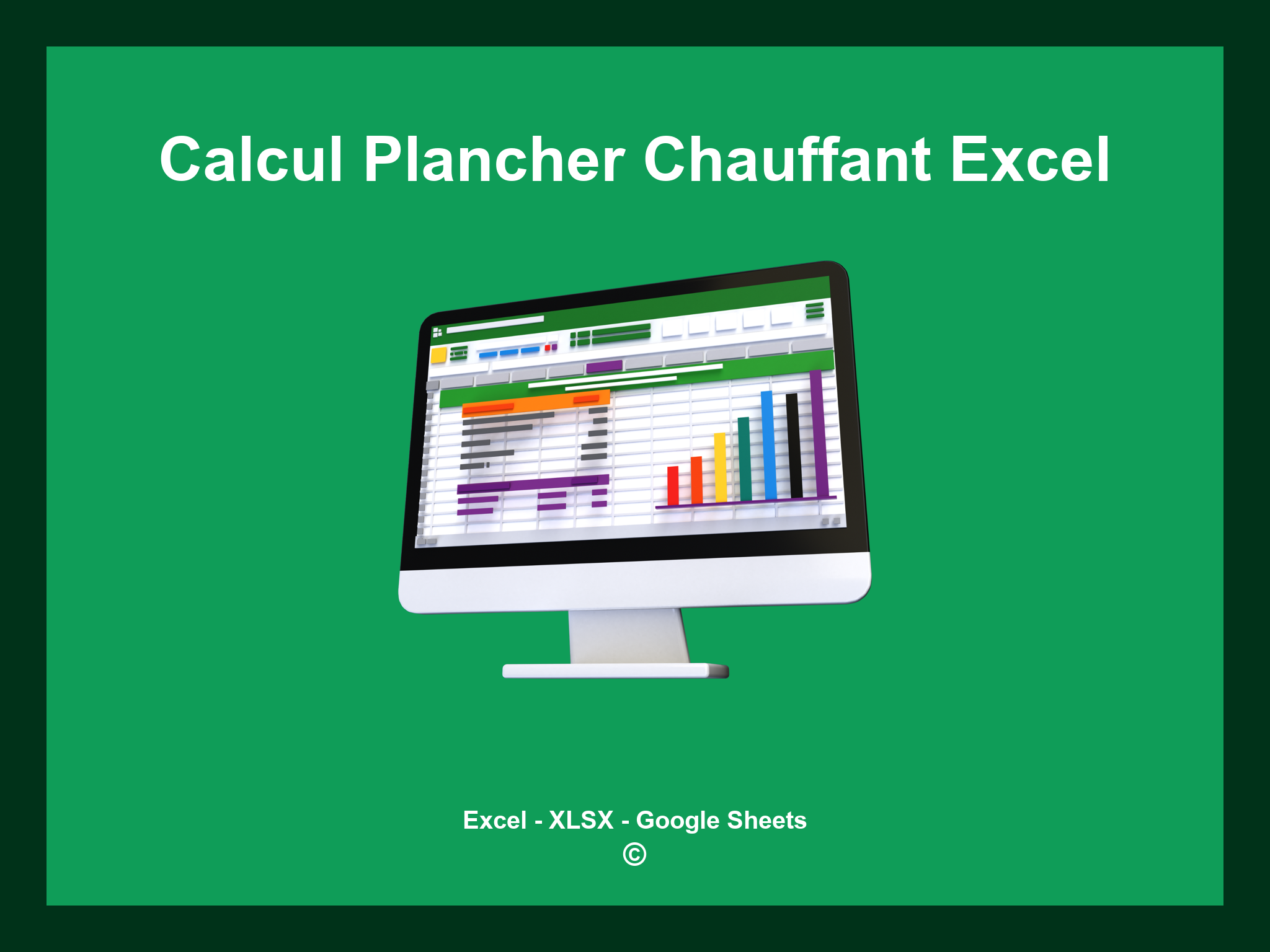 Calcul Plancher Chauffant Excel