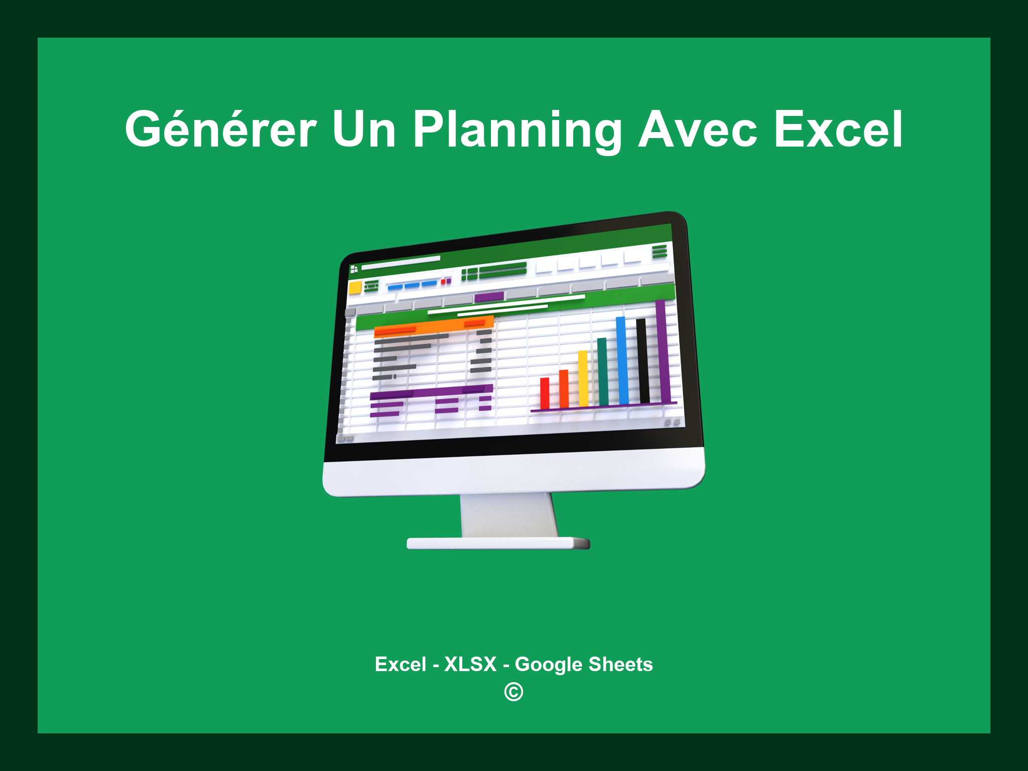 Générer Un Planning Avec Excel