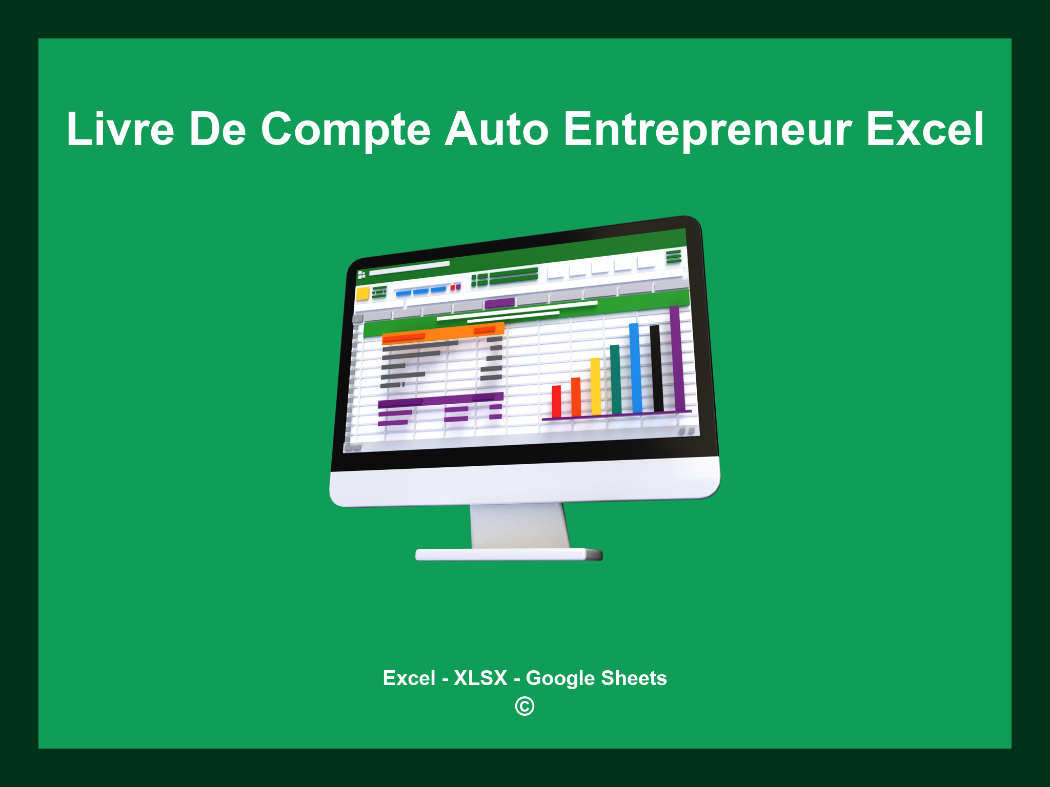 Livre De Compte Auto Entrepreneur Excel